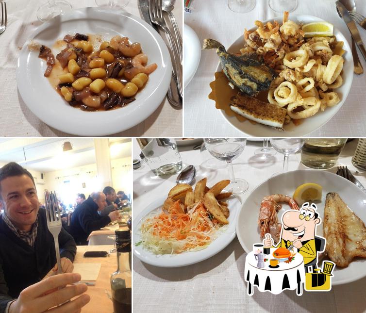 Platti al Trattoria Antica Altino