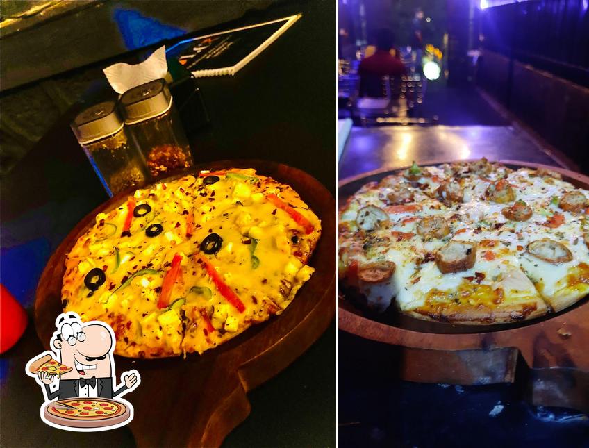 Get pizza at Cafe 1CR