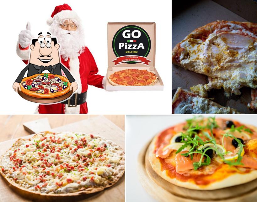 A Go Pizza, vous pouvez commander des pizzas