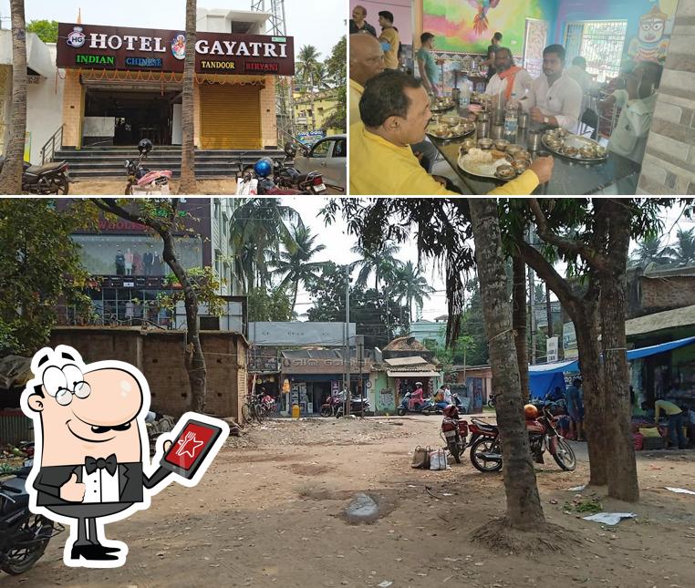 Among various things one can find exterior and beverage at Gayatri Veg Restaurant