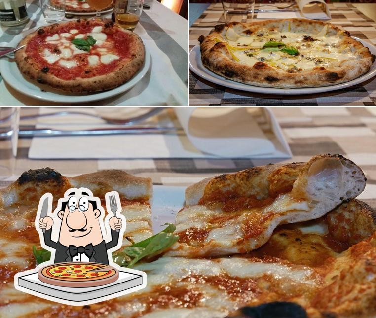 Scegli tra le molte varianti di pizza