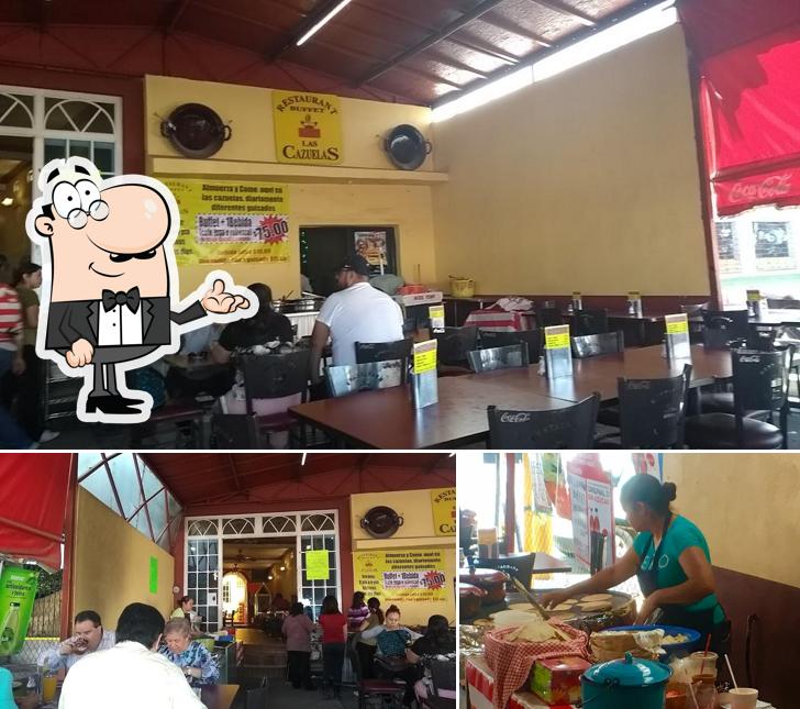 Entre la variedad de cosas que hay en Las Cazuelas también tienes interior y comida