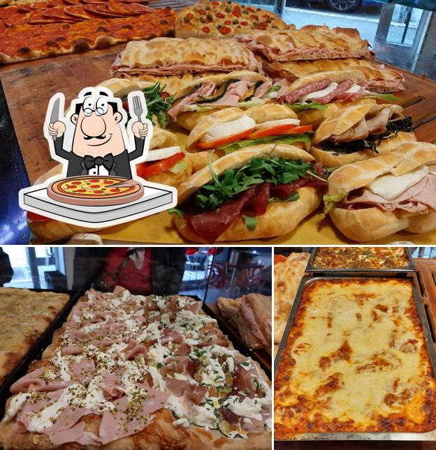 Prenez des pizzas à Panificio Pasticceria Bar Pizzeria Roma - Il Forno VIA PONZIO COMINIO 58