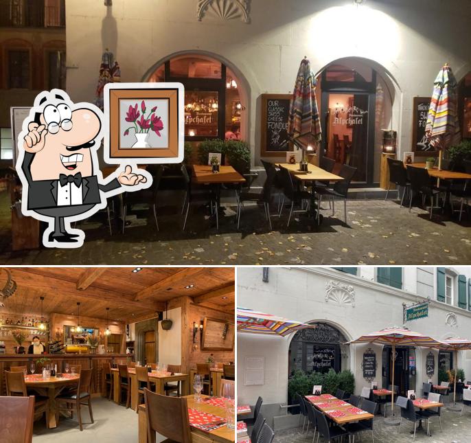Dai un'occhiata agli interni di Restaurant Alpchalet