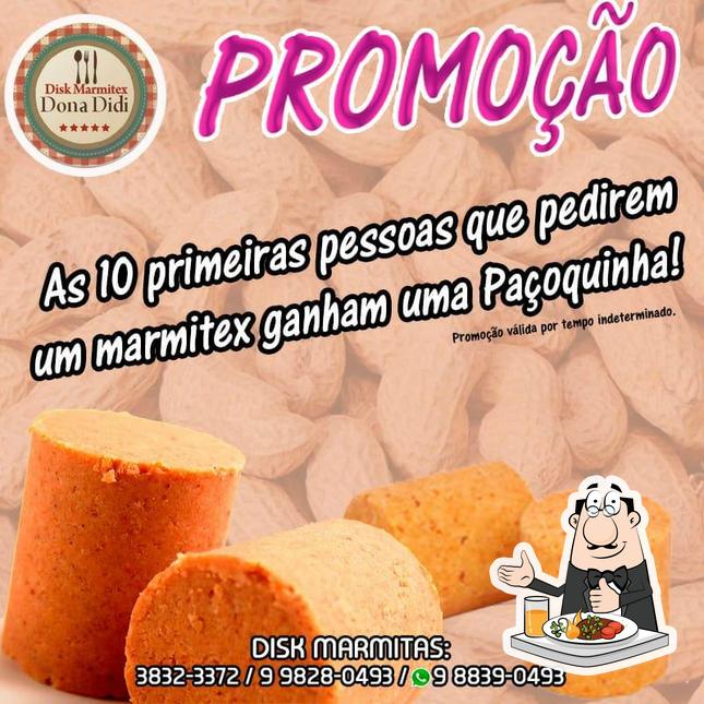 Comida em Disk Marmitex Dona Didi Patrocínio MG