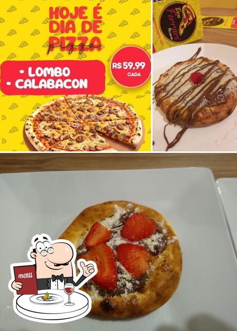 Comida em Don Ferrari Pizzaria