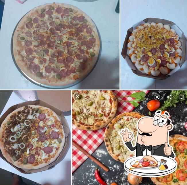 No Pizzaria Lá Em Casa, você pode degustar pizza