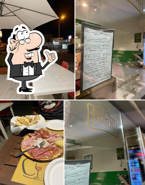 L'intérieur de Pizzeria il Basilico