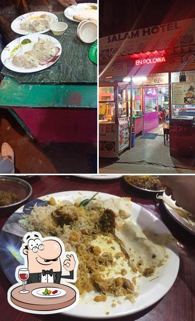 Food at Hotel Salam