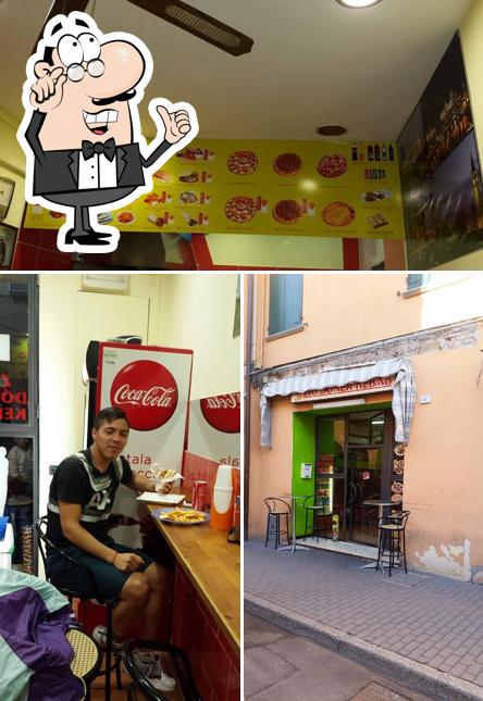 Gli interni di Zio Kebab Pizzeria