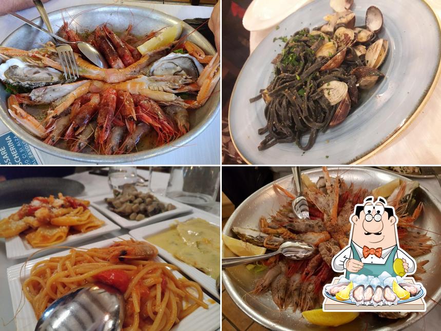 Bacchus Il Pesce E Il Vino propone un'ampia selezione di prodotti di cucina di mare