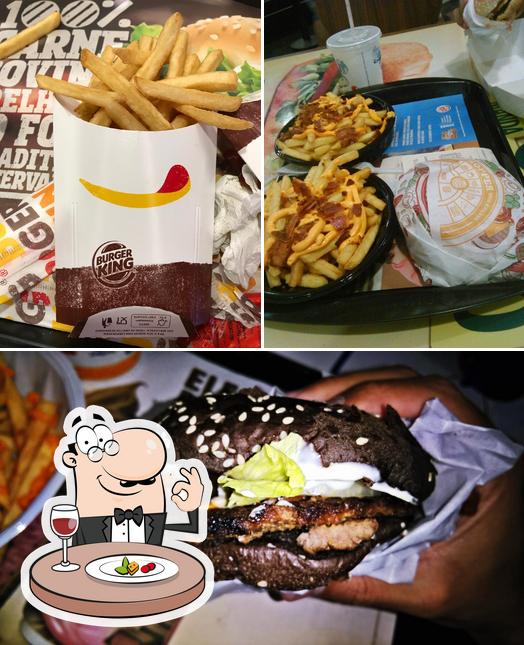 Comida em Burger King
