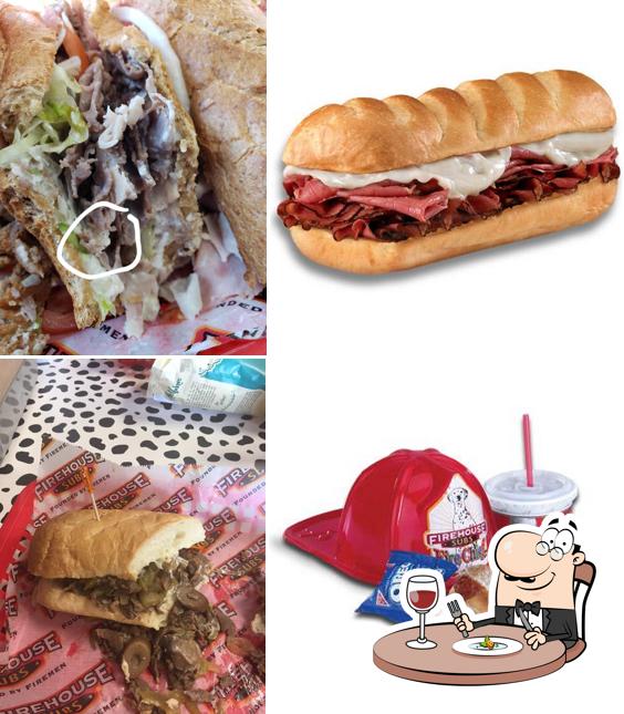 Sándwich de pulled pork en Firehouse Subs Gonzales Cabela\'s