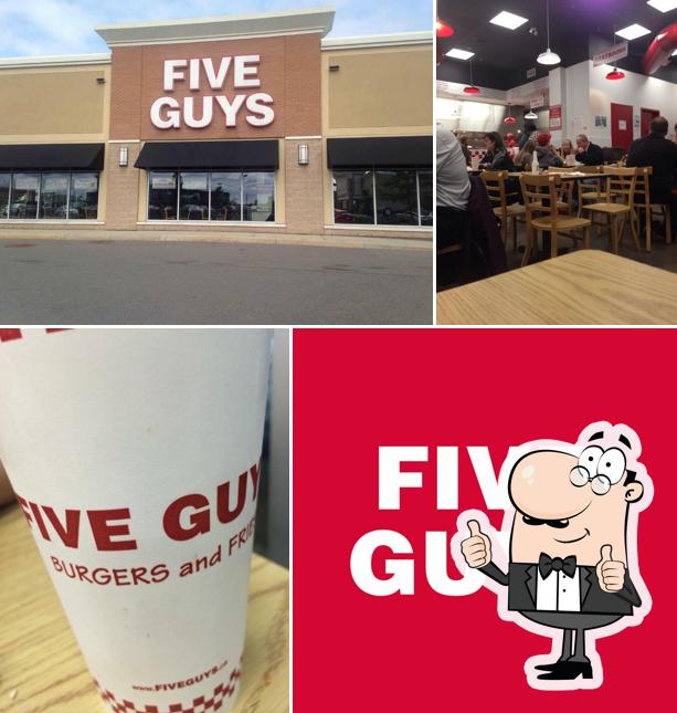 Here's a photo of Five Guys