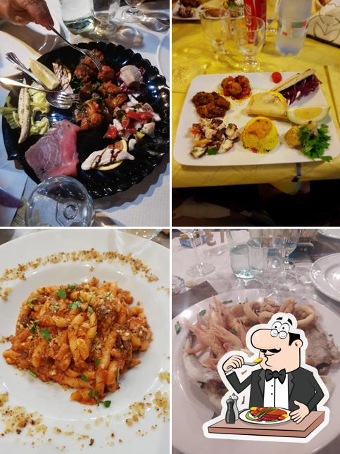 Antipasto al Ristorante Gallo D'Oro