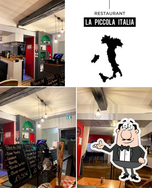 L'intérieur de LA PICCOLA ITALIA