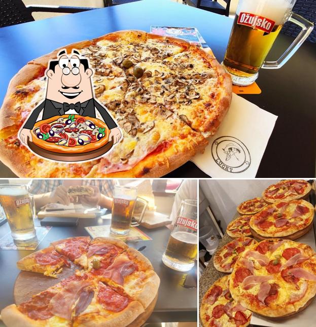 A Fast Food & Pizza Lucky Vir, puoi goderti una bella pizza