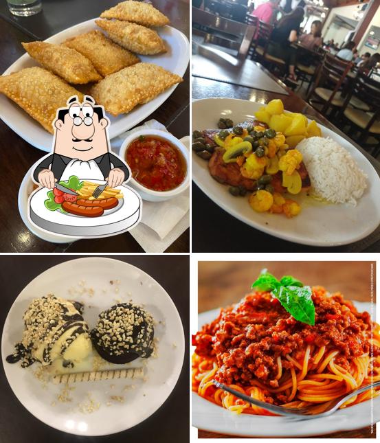 Comida em Espaço Nobre Restaurante E Pizzaria