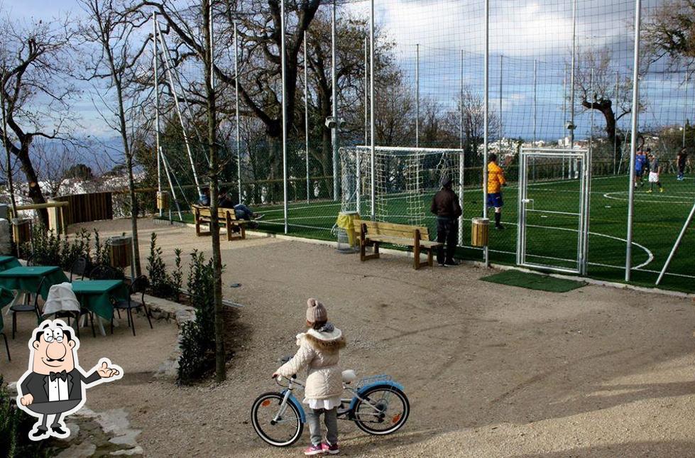 Gli interni di Bar della Migliera-campi di cerio