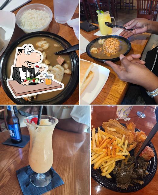 Darrow's New Orleans Grill in Carson Restaurant menu and reviews