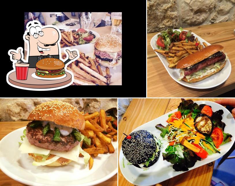 Try out a burger at Corner Baille
