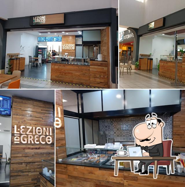 Gli interni di Lezioni di Greco