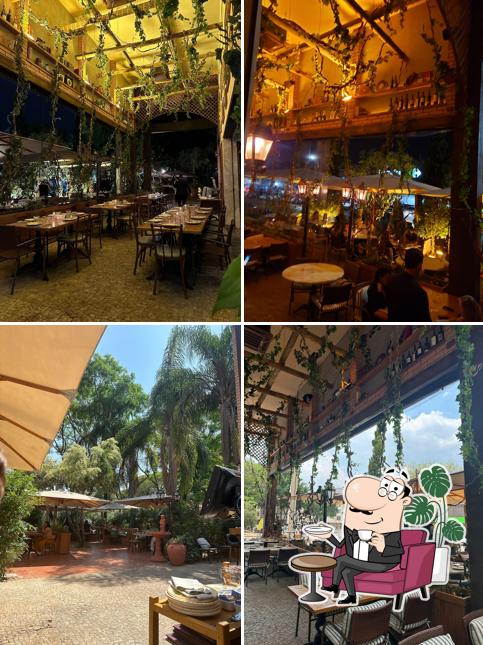 O interior do Nino Cucina & Vino Brasília