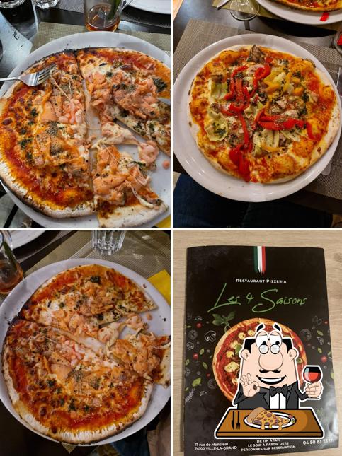 Prenez des pizzas à Pizzeria 4 saisons chez doudou