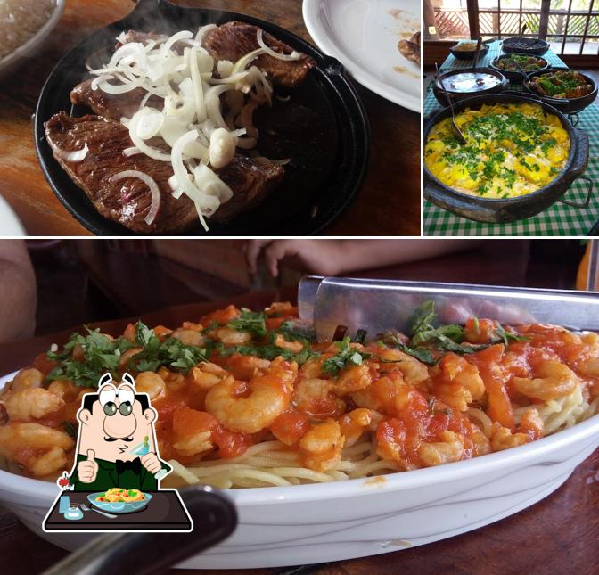 Platos en Restaurante Carebão