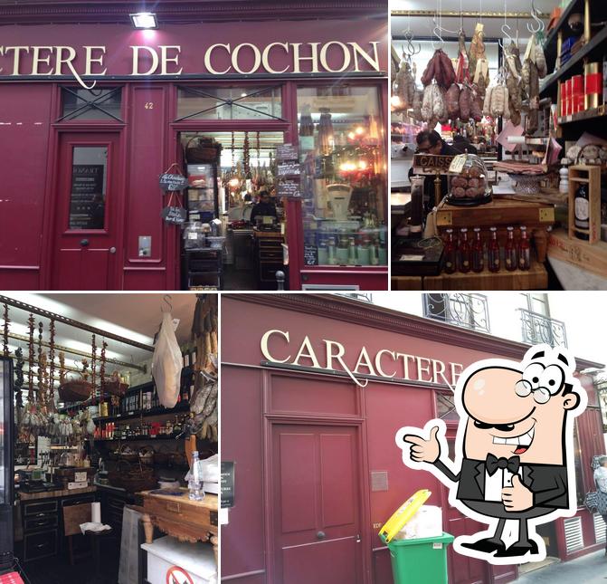 Caractere de Cochon restaurant Paris 42 rue Charlot Restaurant