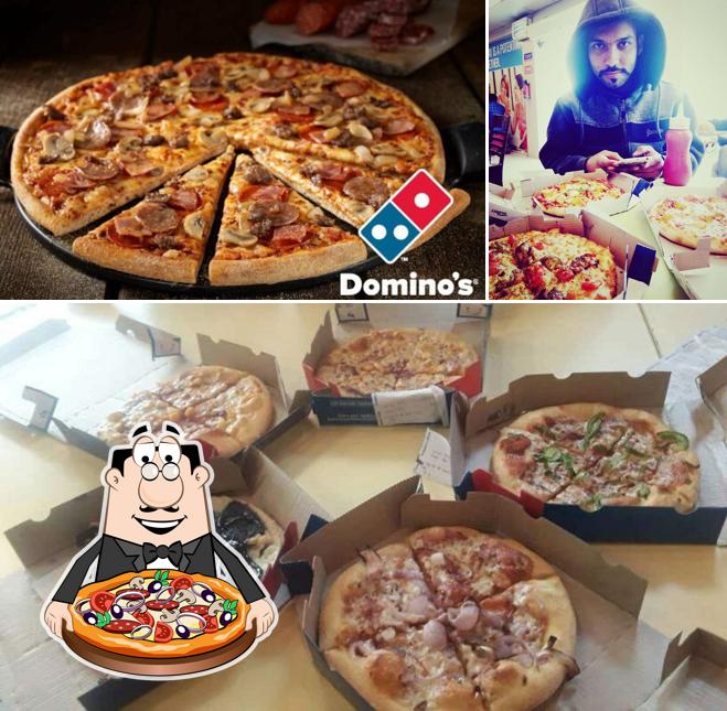 At Domino's Pizza Vidhyadhar Nagar, Jaipur, you can enjoy pizza