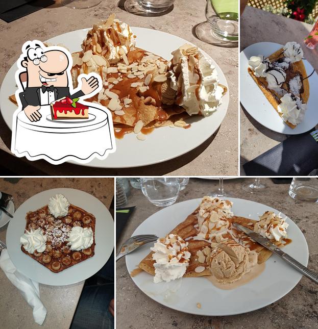 La Crêpe'rit offre une éventail de desserts