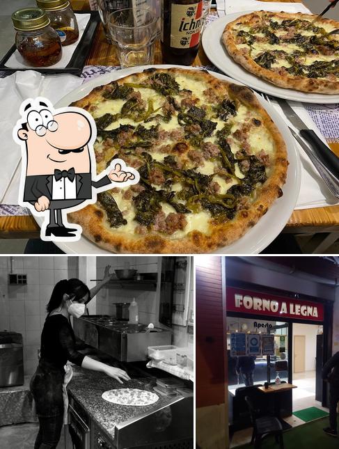 La foto della interni e pizza di Mangiafuoco