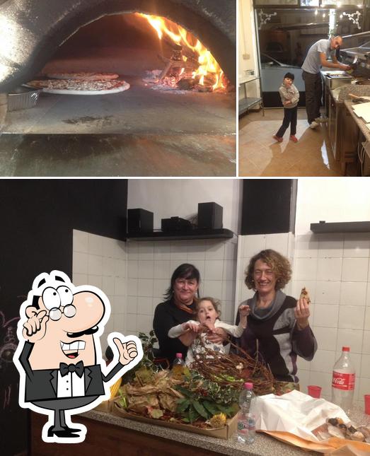 Gli interni di Pizzeriadelcascame