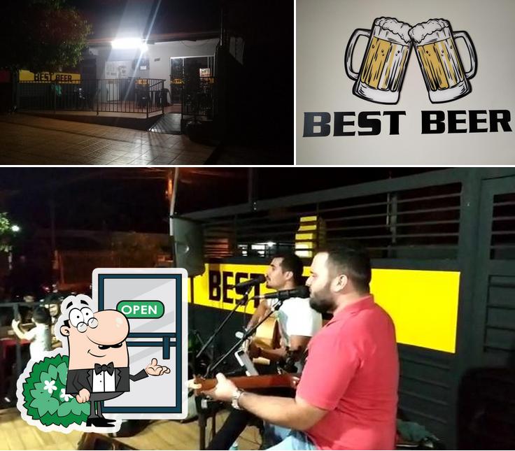 O BEST BEER CHOPERIA. se destaca pelo exterior e cerveja