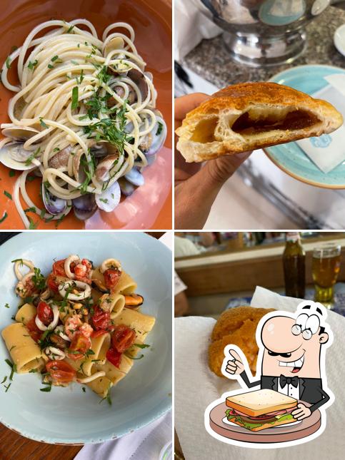 Toast al formaggio al Bar Internazionale