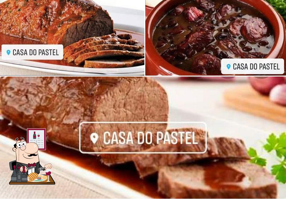 Há uma seleção de opções para os amantes da carne
