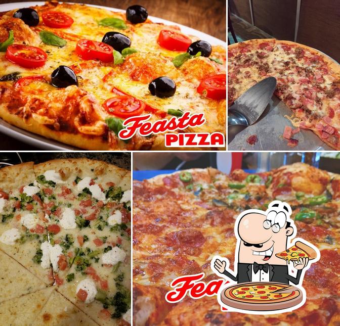 Feasta Pizza in Hellertown Restaurant menu and reviews