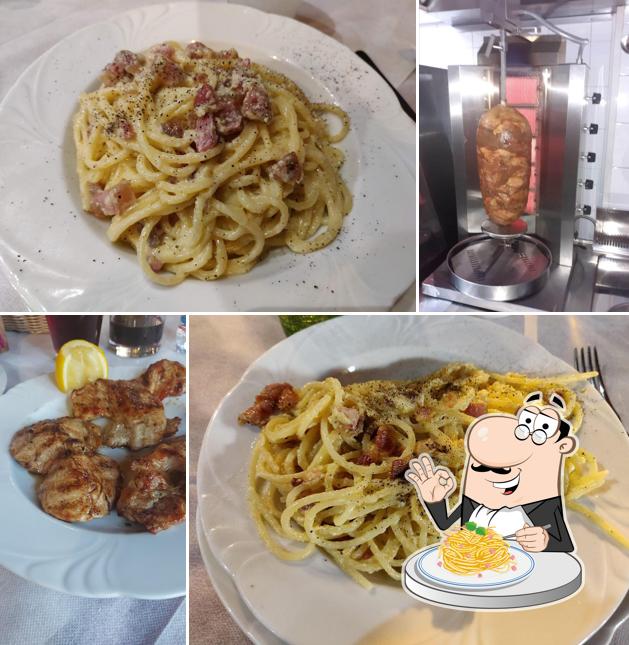 Spaghetti alla carbonara al Il Cassero