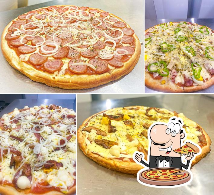 Escolha pizza no Império - Pizzas, Burguers e Churrascaria