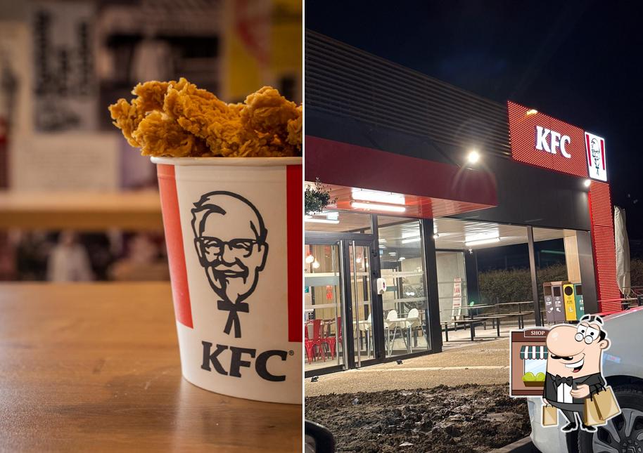 L'extérieur de KFC Péronne