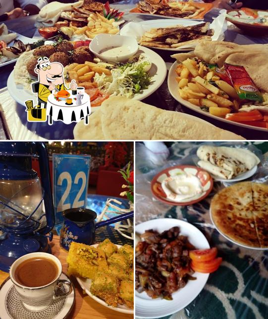 Food at Restaurant Mama Noura