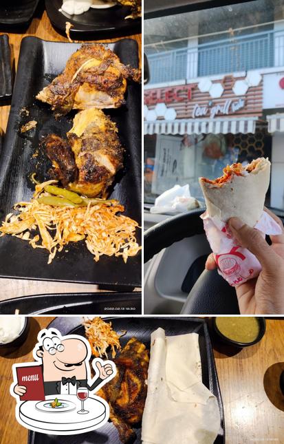Food at SELEX TEA & GRILL HUB