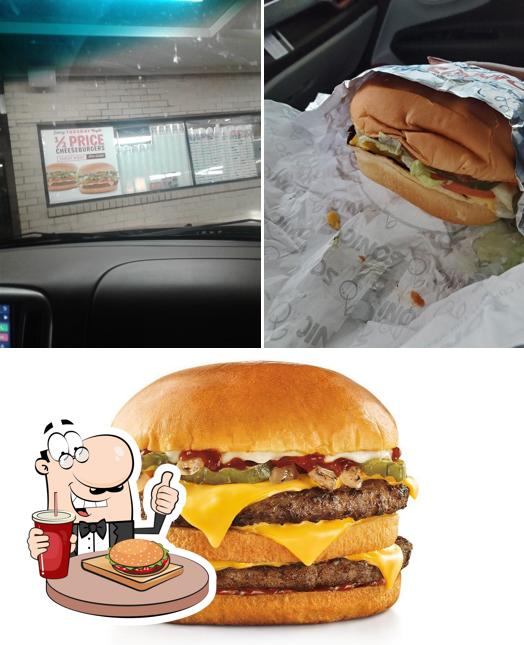 Try out a burger at Sonic Drive-In