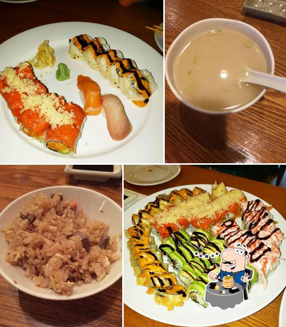 Meals at Sushi Village