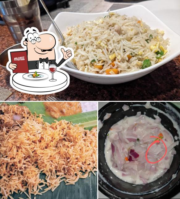 Food at Biriyani Brothers