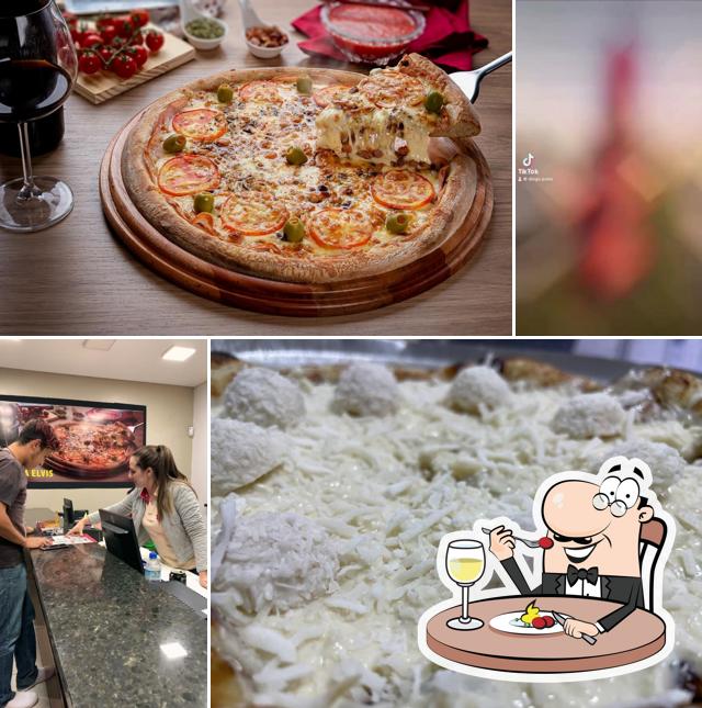 Comida em Pizzaria Dom Angelo Campolim
