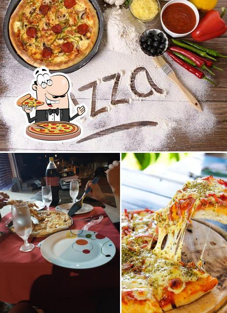 Escolha pizza no JF PIZZAS & LANCHES