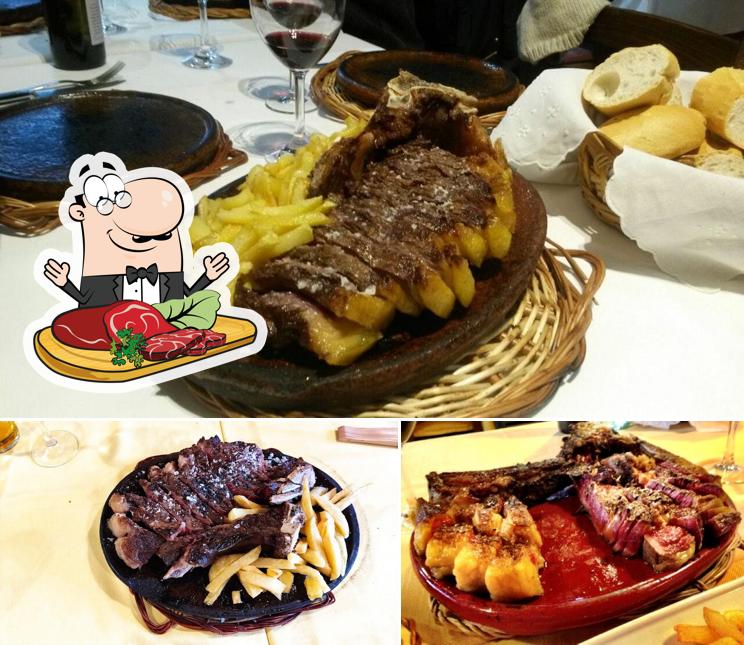 Try out meat dishes at Almiketxu