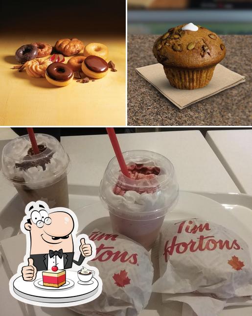 Tim Hortons sert un nombre de desserts